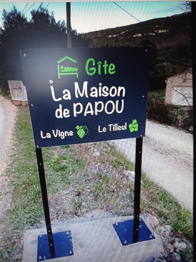 La Maison De Papou La Vigne A Nans Les Pins 83860 Extérieur photo